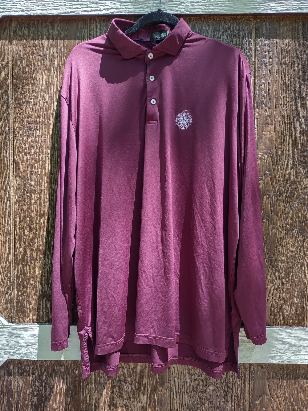 Ralph Lauren RLX Golf Featherweight Airflow Jersey Long Sleeve Polo Shirt XXL